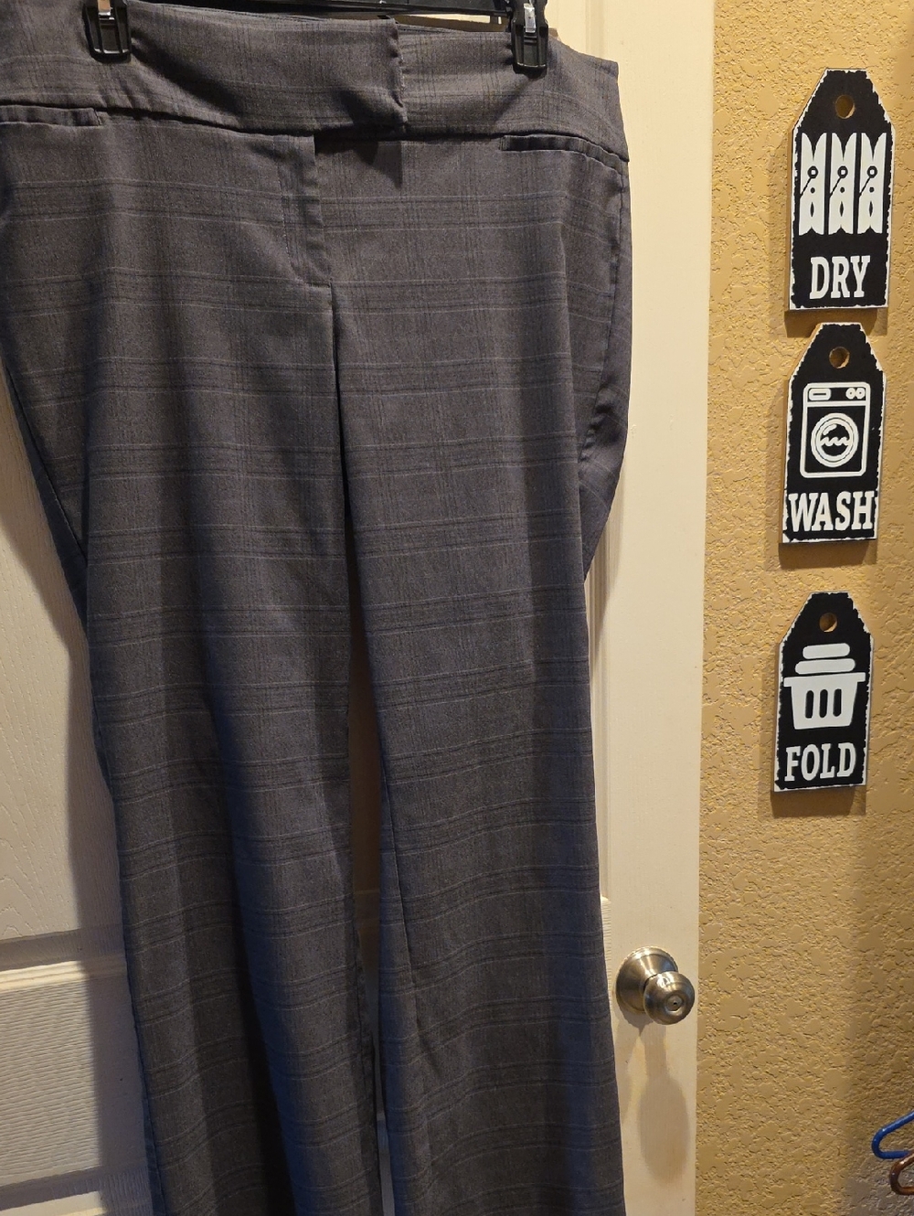 torrid Gray Plaid  Dress Pants